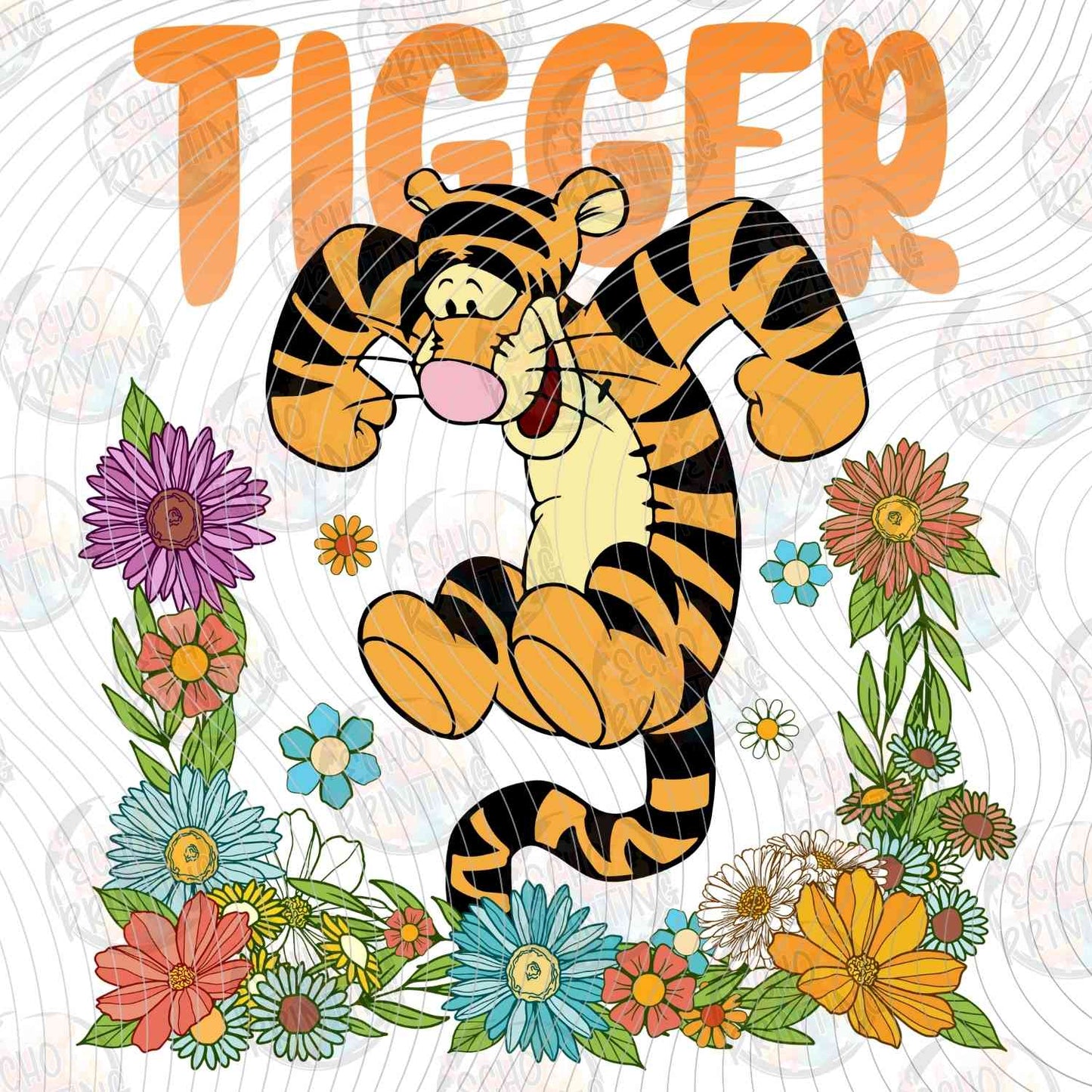 WNTPH 20 - TIGER FLOWER FRAME