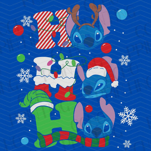 WNXM 125 – BLUE ALIEN CHARACTERS CHRISTMAS STACK