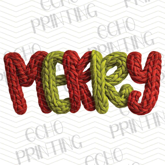 WNXM 1391 - MERRY LETTERS WITH TEXTURE