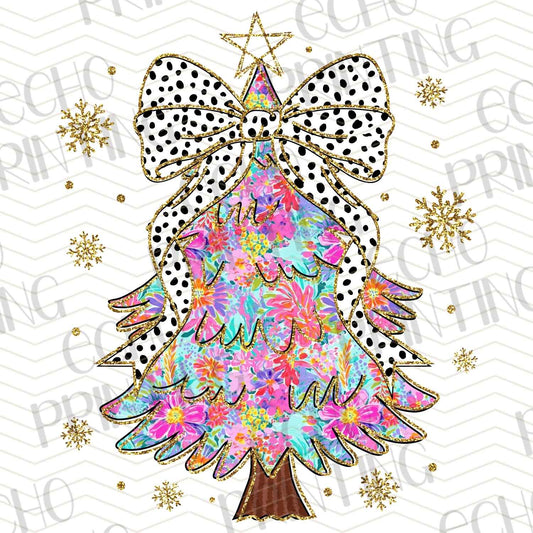 WNXM 140 – COLORFUL TREE WITH CHEETAH BOW