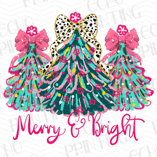 WNXM 21 – MERRY AND BRIGHT WITH COLORFUL TREES AND BOWS
