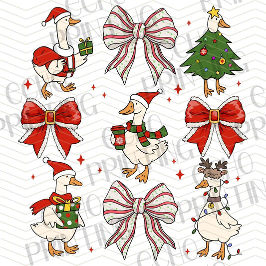 WNXM 214 - CHRISTMAS BOWS AND ORNAMENTS