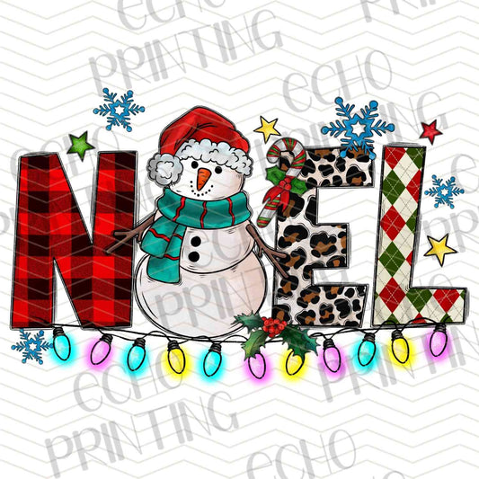 WNXM 216 - NOEL SNOWMAN RED LEOPARD
