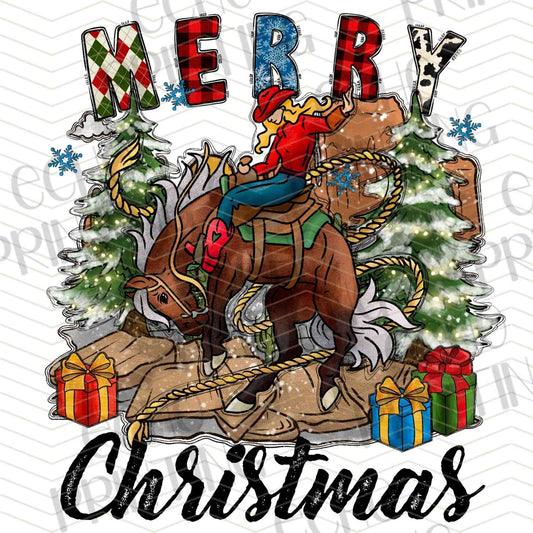 WNXM 222 - MERRY CHRISTMAS WESTERN HORSE