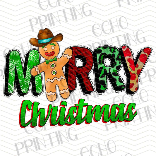 WNXM 223 - MERRY CHRISTMAS WESTERN COWBOY HAT