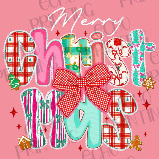 WNXM 249 - MERRY CHRISTMAS RED BOW