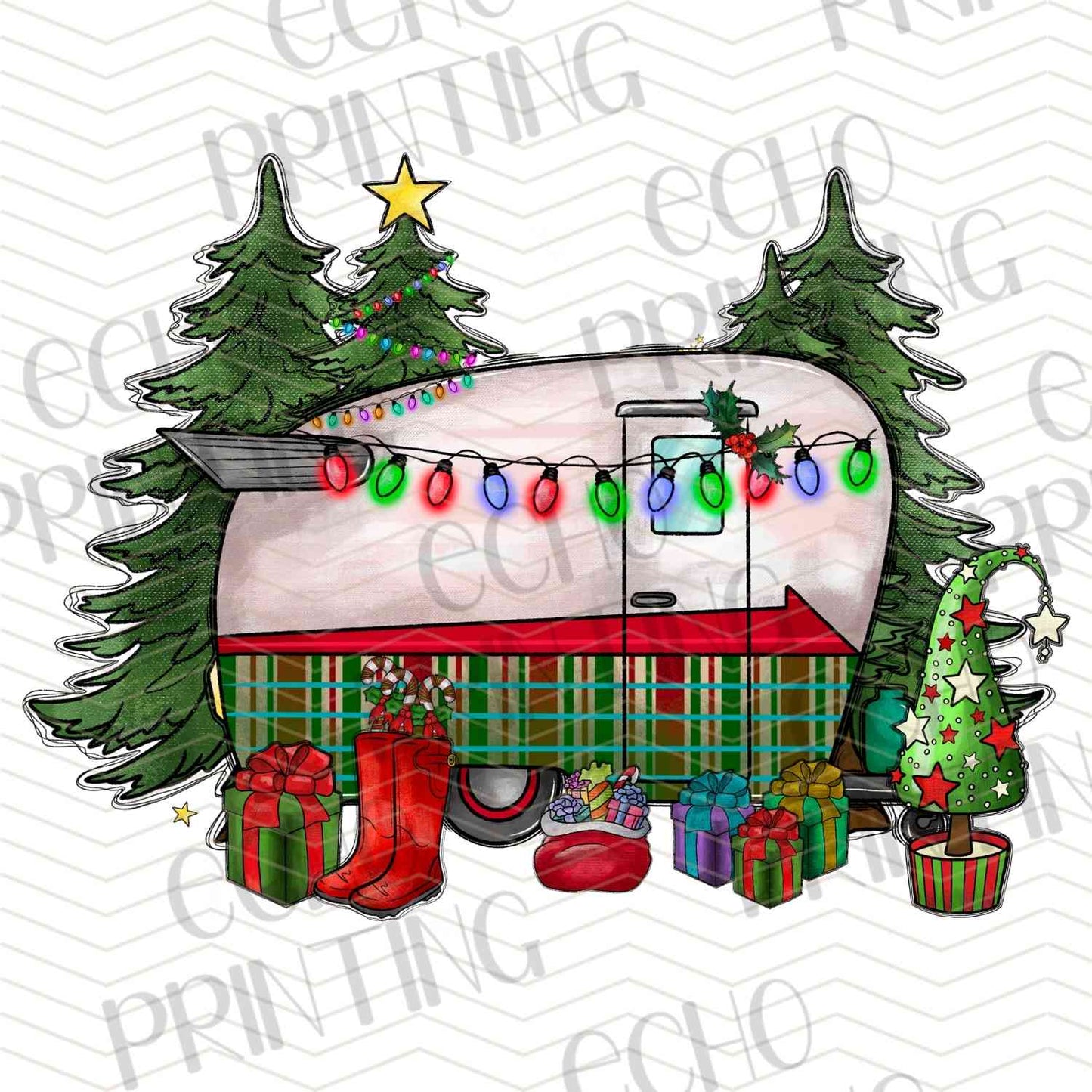 WNXM 275 - HOLIDAY CAMPER CHRISTMAS TREES