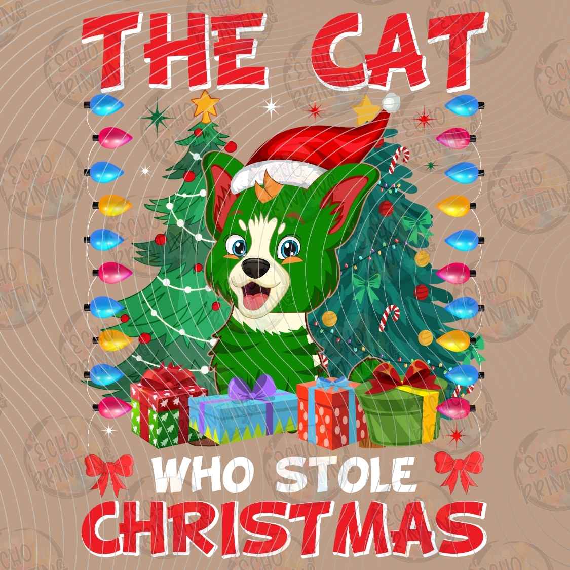 WNXM 2944 - FESTIVE GREEN DOG