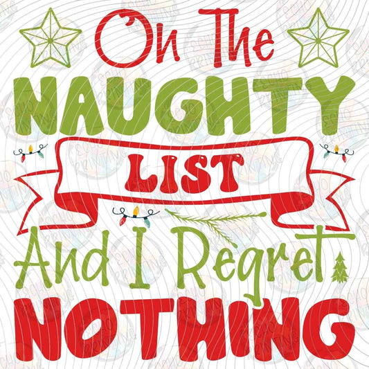 WNXM 2961 - NAUGHTY LIST AND REGRET NOTHING