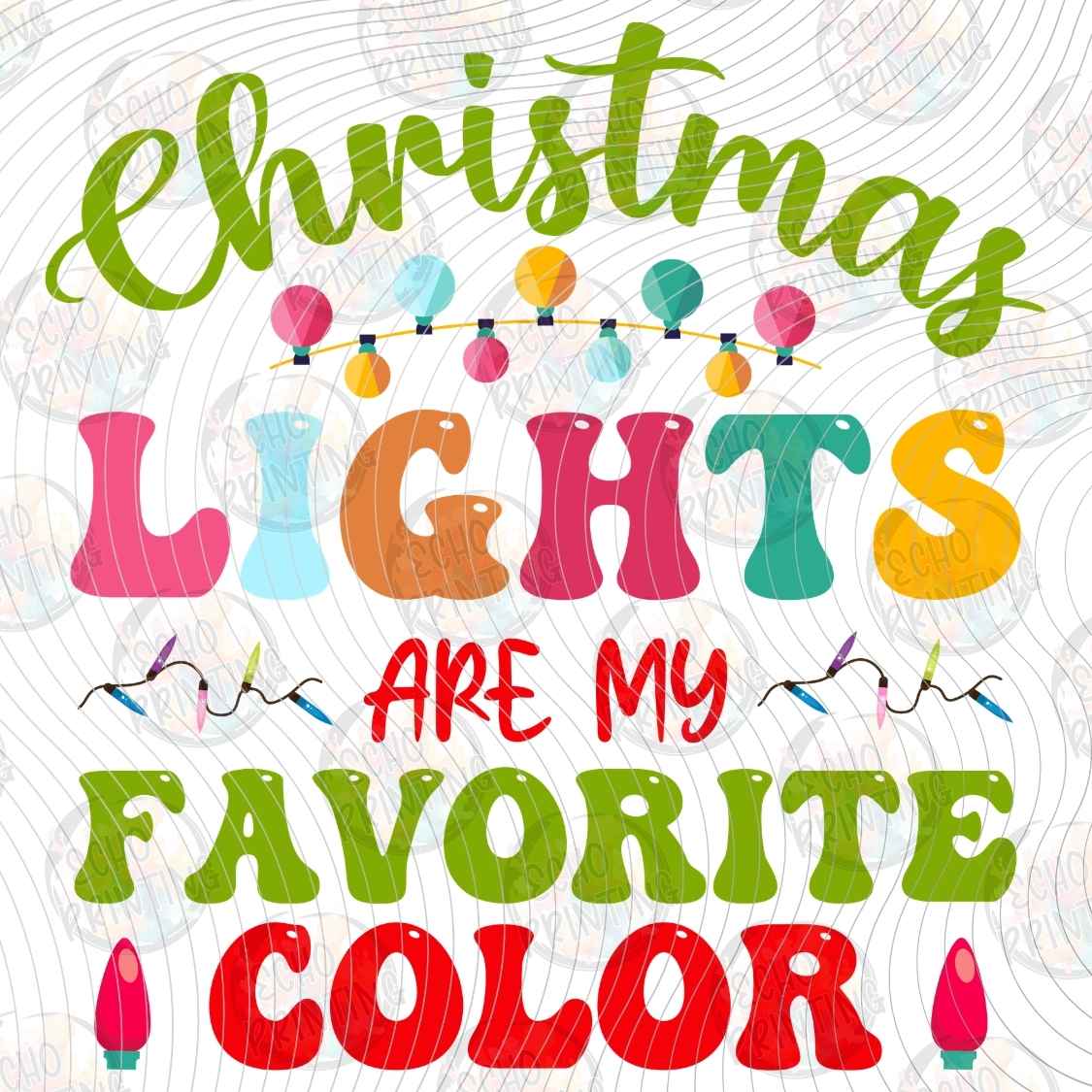 WNXM 2963 - CHRISTMAS LIGHTS FAVORITE COLOR