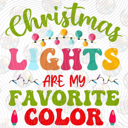 WNXM 2963 - CHRISTMAS LIGHTS FAVORITE COLOR