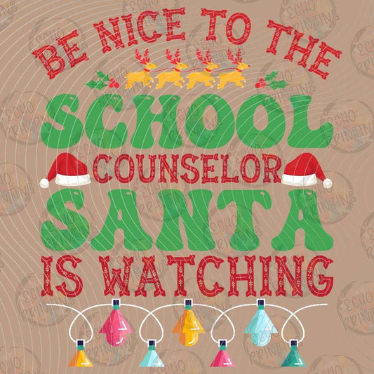 WNXM 2984 - SCHOOL COUNSELOR SANTA WATCHING