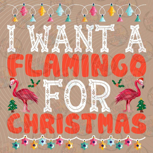 WNXM 3016 - FLAMINGO CHRISTMAS WISHES