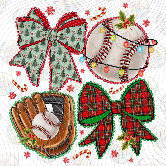 WNXM 3069 - CHRISTMAS BOWS COLLAGE