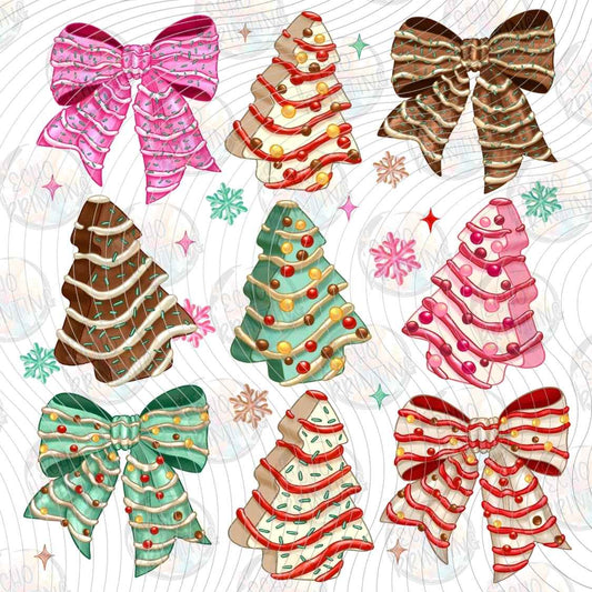 WNXM 3072 - CHRISTMAS TREE BOWS