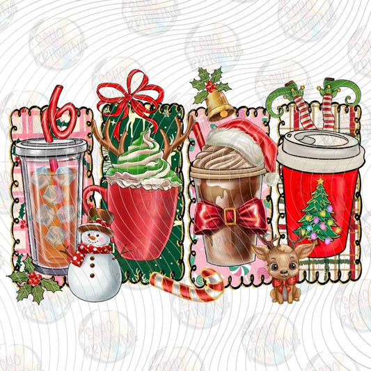 WNXM 3078 - CHRISTMAS DRINKS COLLAGE