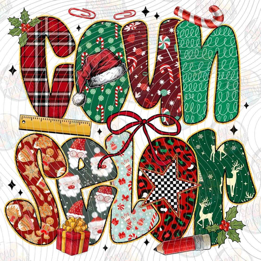 WNXM 3082 - MERRY CHRISTMAS PATCHWORK