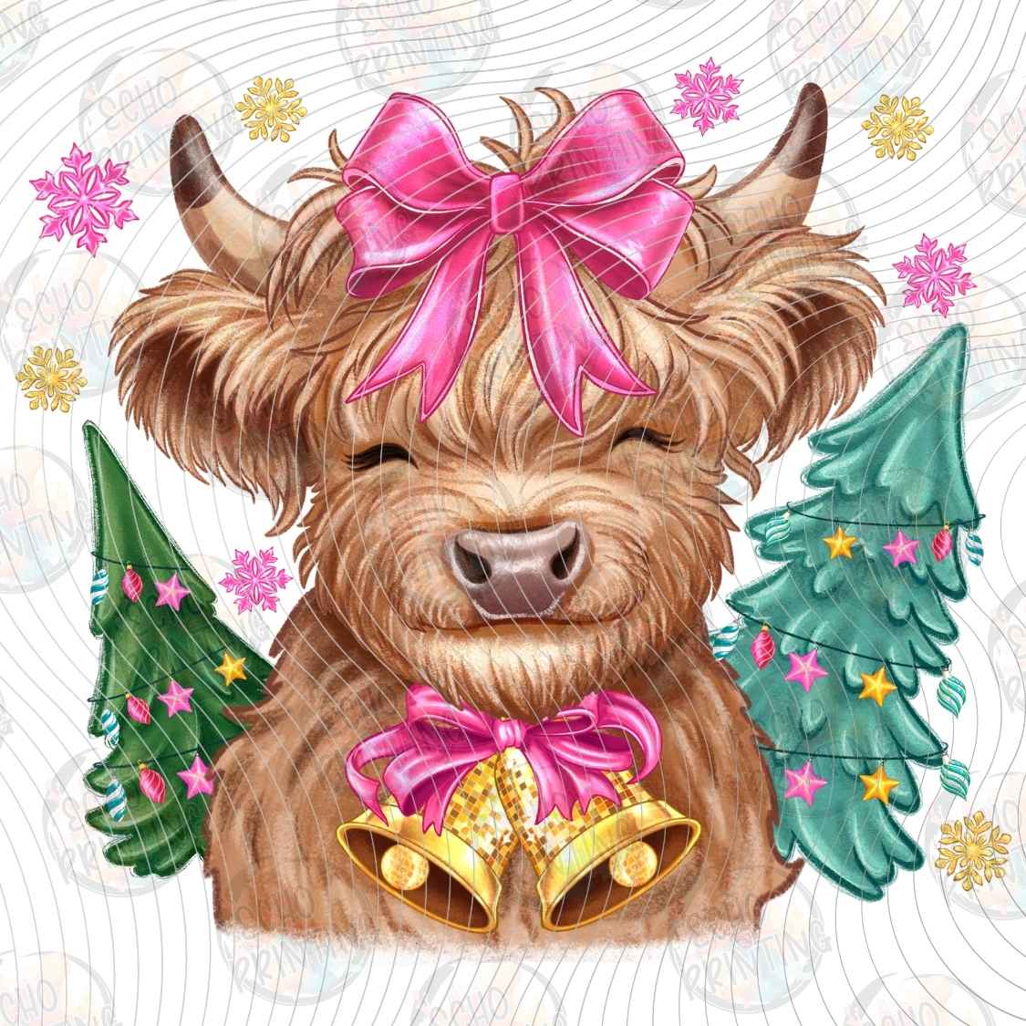 WNXM 3086 - HIGHLAND COW CHRISTMAS