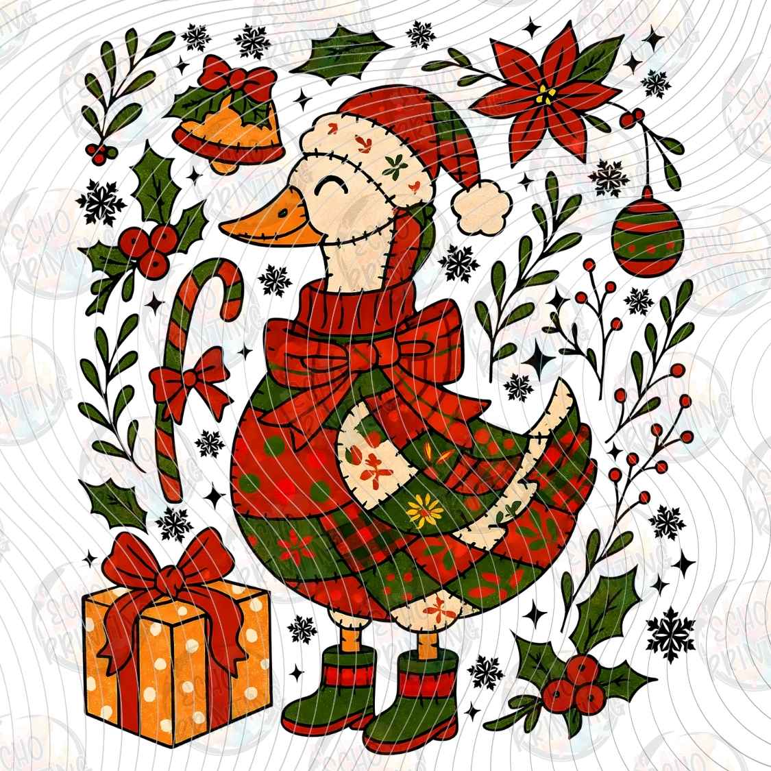 WNXM 3104 - CHRISTMAS CARDINAL WREATH