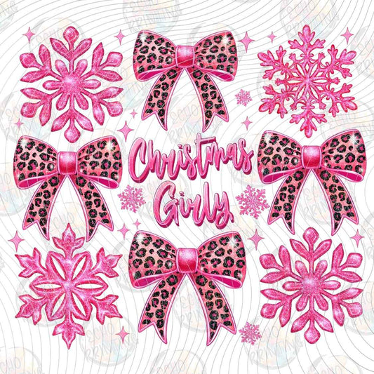 WNXM 3105 - CANDY CANE GIRL BOWS