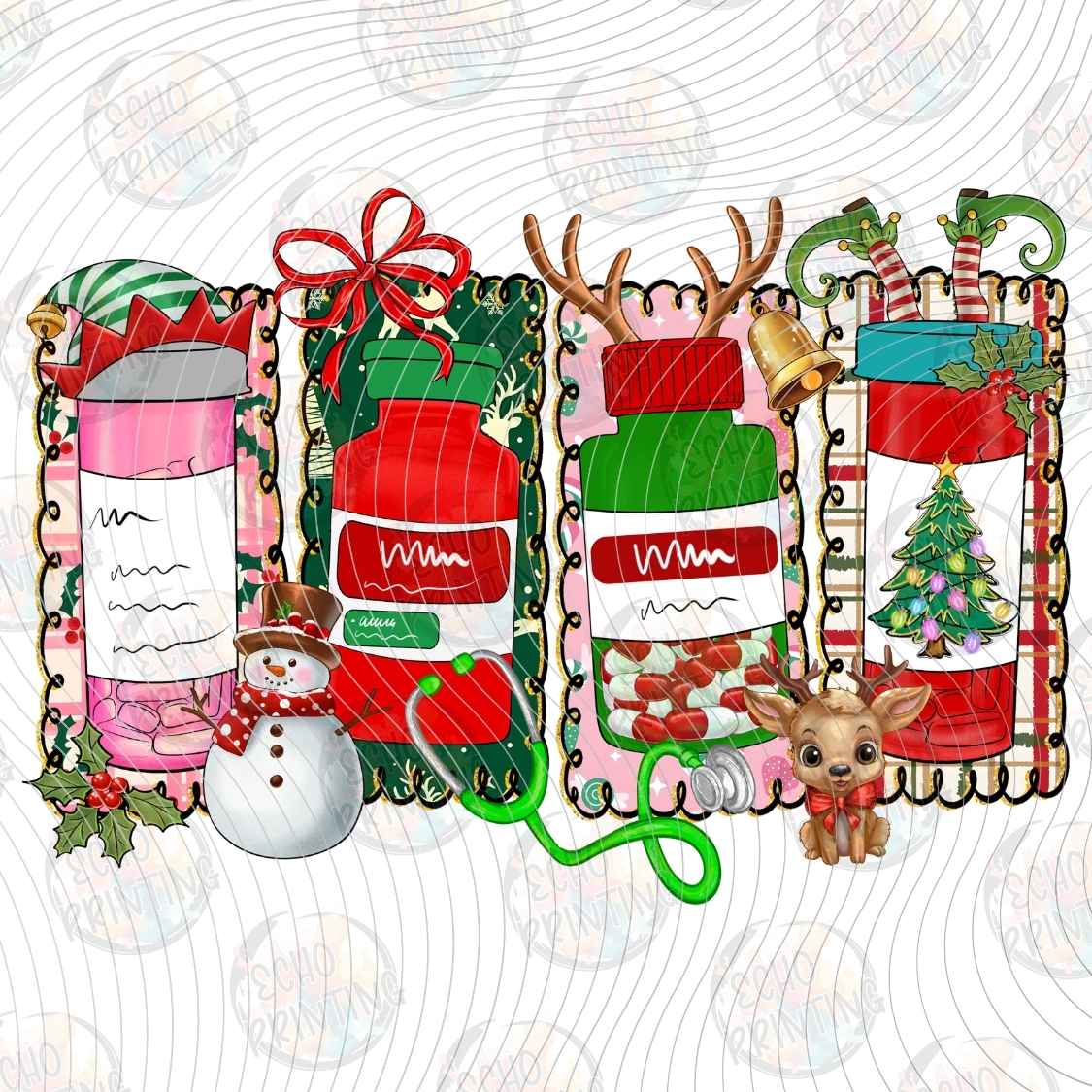 WNXM 3114 - CHRISTMAS DRINKS COLLAGE
