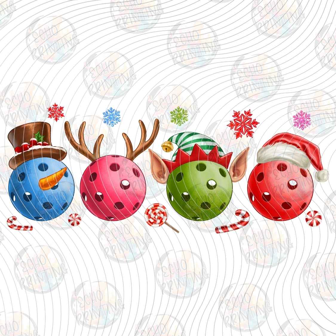 WNXM 3131 - CHRISTMAS ORNAMENT FACES