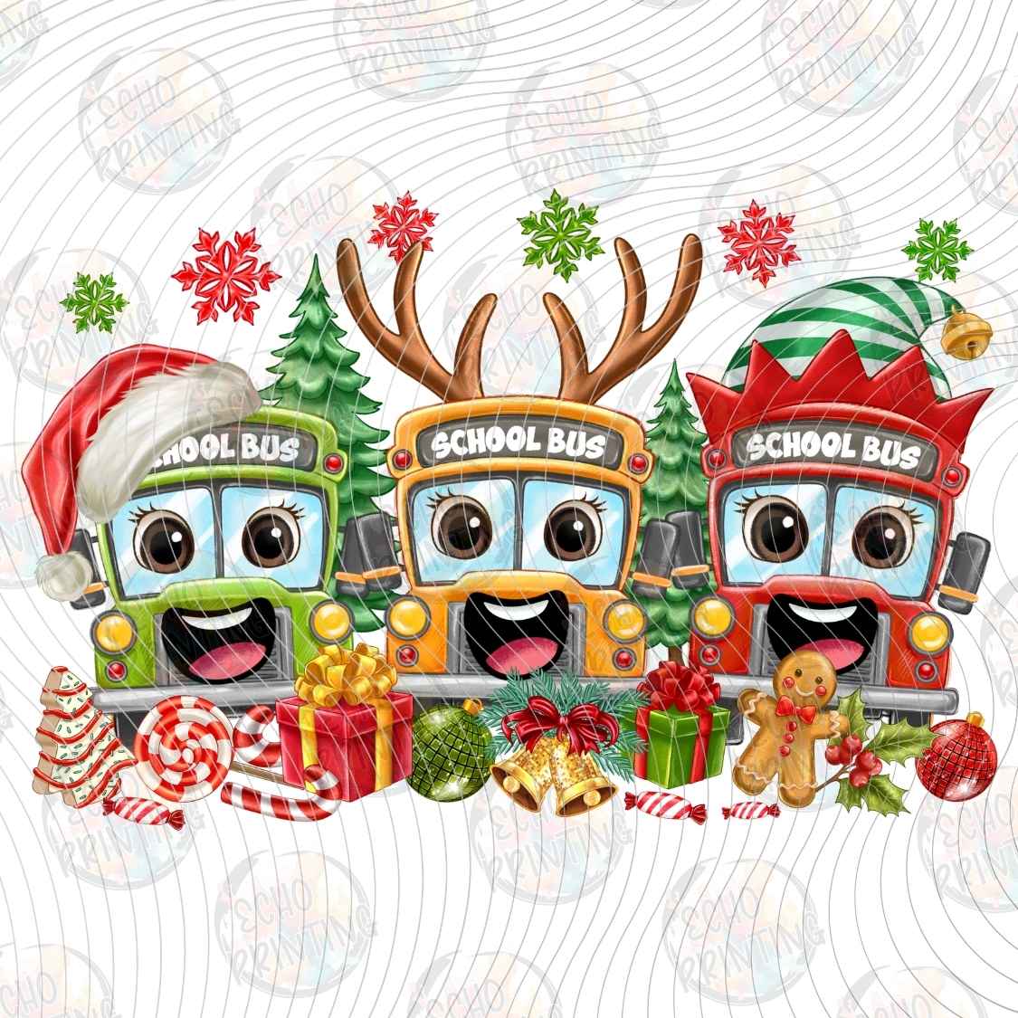 WNXM 3134 - CHRISTMAS SCHOOL BUS