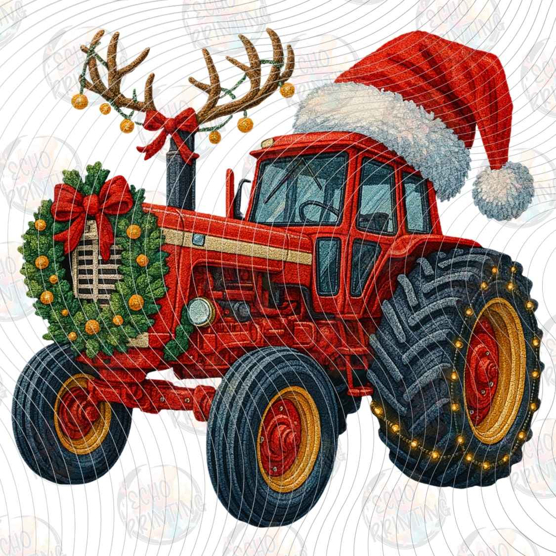 WNXM 3141 - CHRISTMAS TRACTOR REINDEER