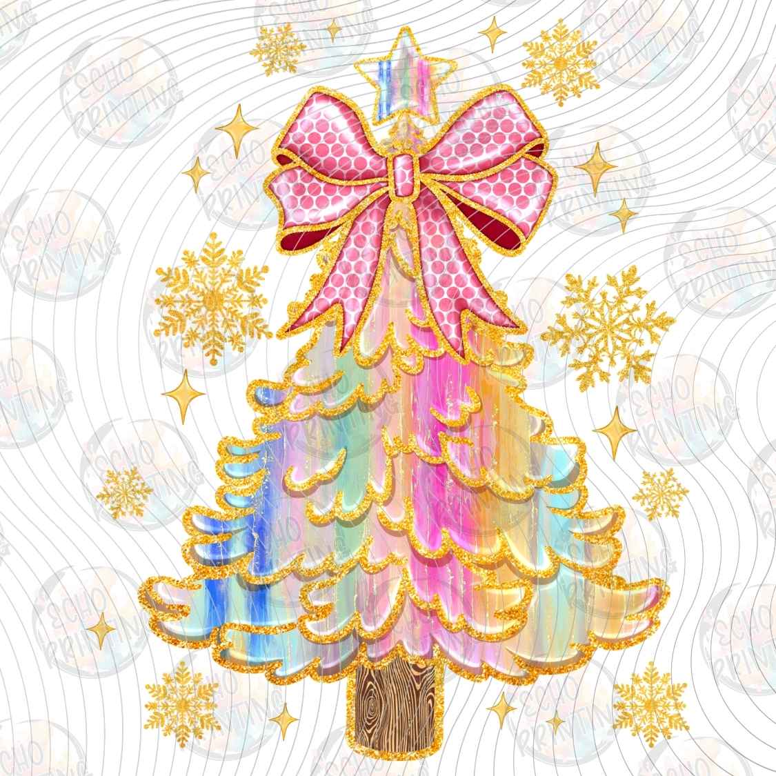 WNXM 3146 - PASTEL CHRISTMAS TREE