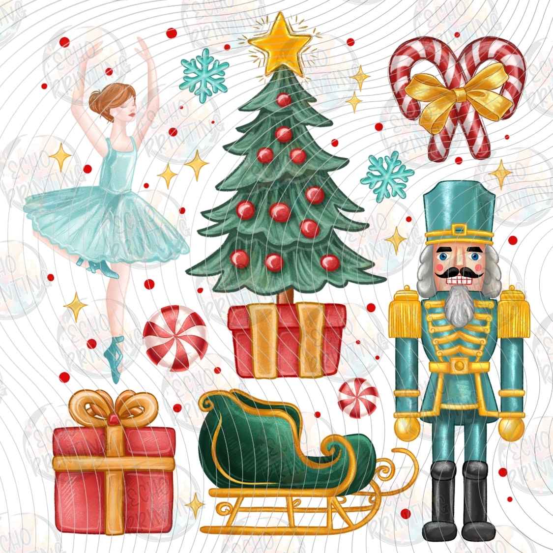 WNXM 3153 - CHRISTMAS NUTCRACKER COLLAGE