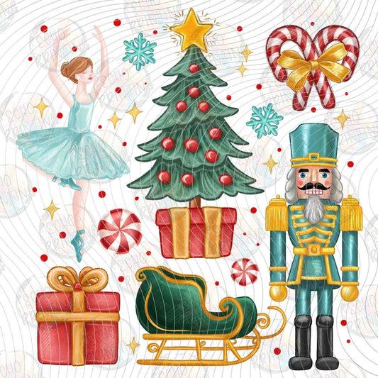 WNXM 3153 - CHRISTMAS NUTCRACKER COLLAGE