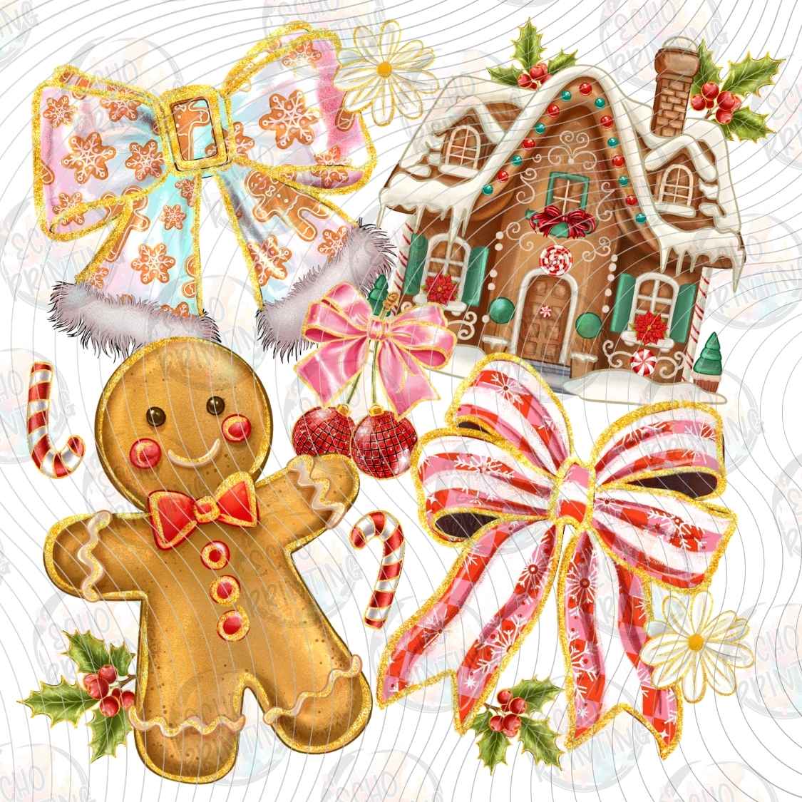 WNXM 3177 - CHRISTMAS COOKIES COLLAGE
