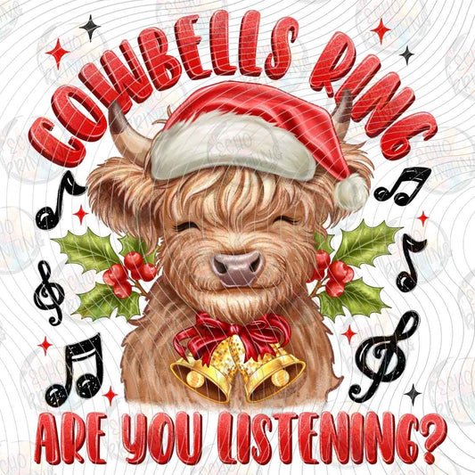 WNXM 3181 - COWBELLS RING HIGHLAND COW