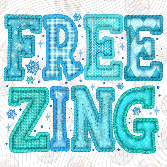 WNXM 3214 - FREEZING RETRO LETTERING