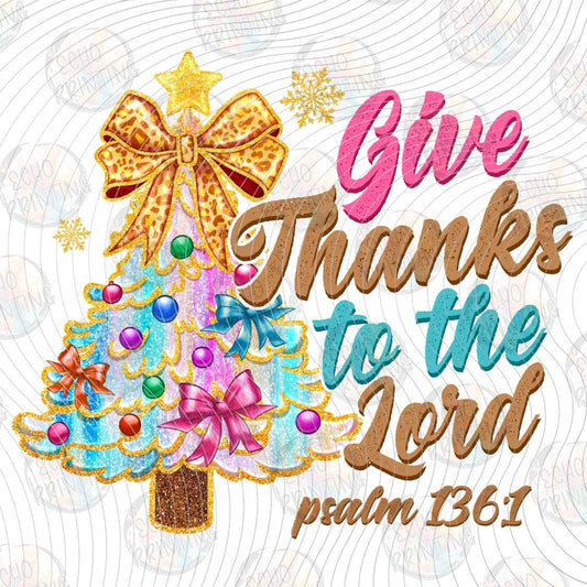 WNXM 3219 - GIVE THANKS TO LORD