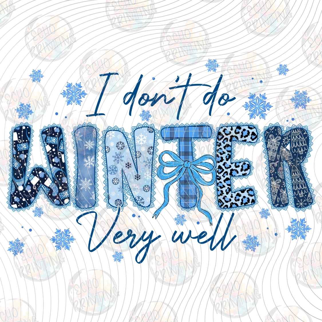 WNXM 3247 - I DONT DO WINTER