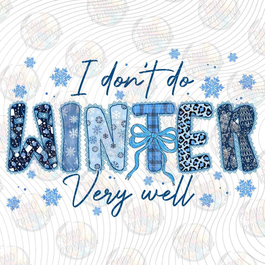 WNXM 3247 - I DONT DO WINTER