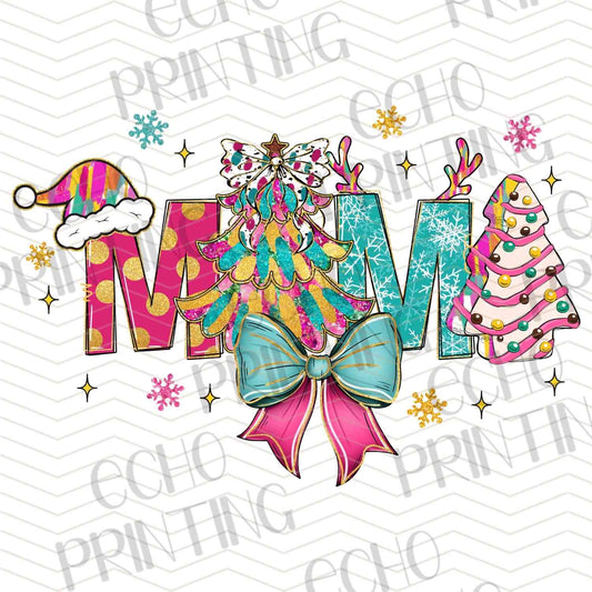 WNXM 324 - CHRISTMAS MOM LETTERS WITH BOW