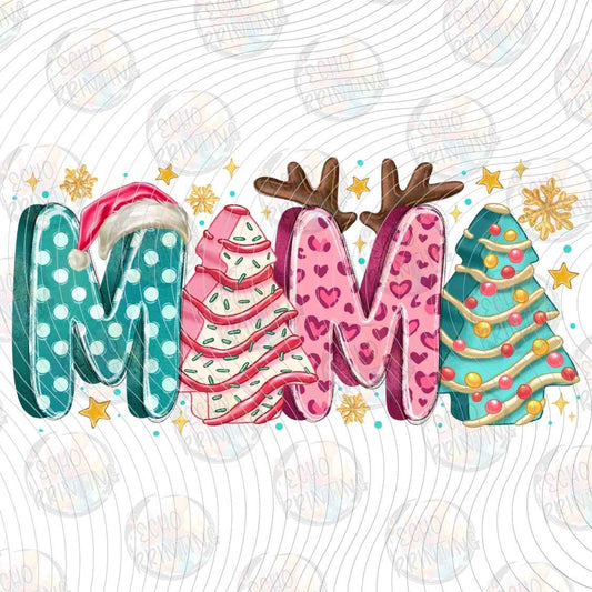 WNXM 3308 - MAMA CHRISTMAS LETTERING