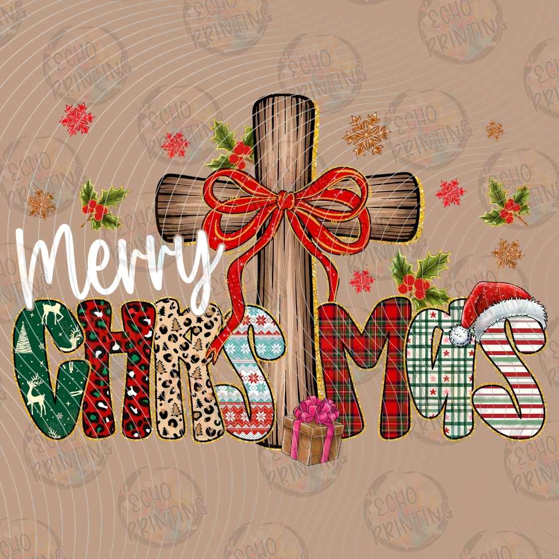 WNXM 3324 - MERRY CHRISTMAS CROSS
