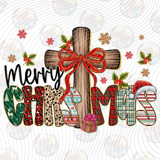 WNXM 3325 - MERRY CHRISTMAS CROSS