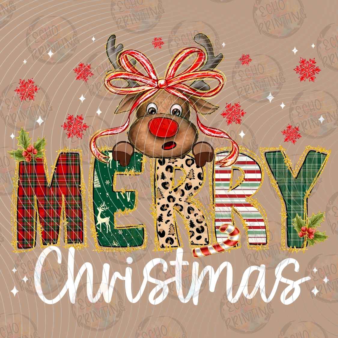WNXM 3335 - MERRY CHRISTMAS REINDEER