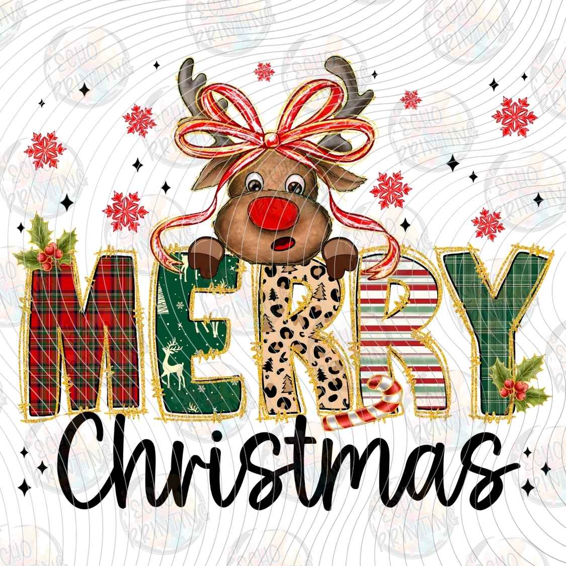 WNXM 3336 - MERRY CHRISTMAS REINDEER