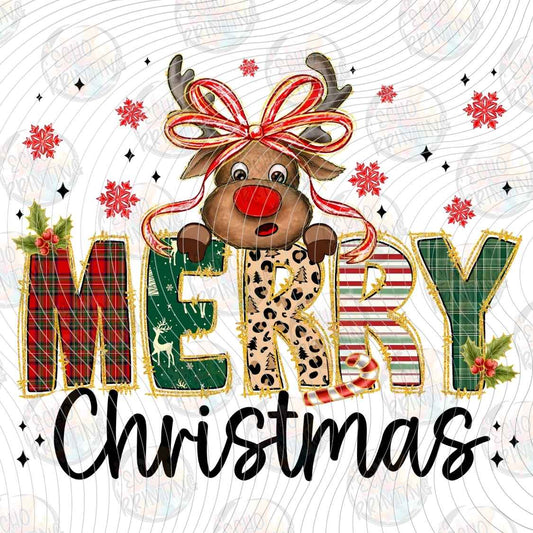 WNXM 3336 - MERRY CHRISTMAS REINDEER
