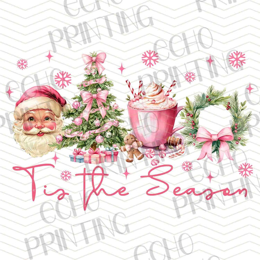 WNXM 333 - TIS THE SEASON SANTA PINK MUG