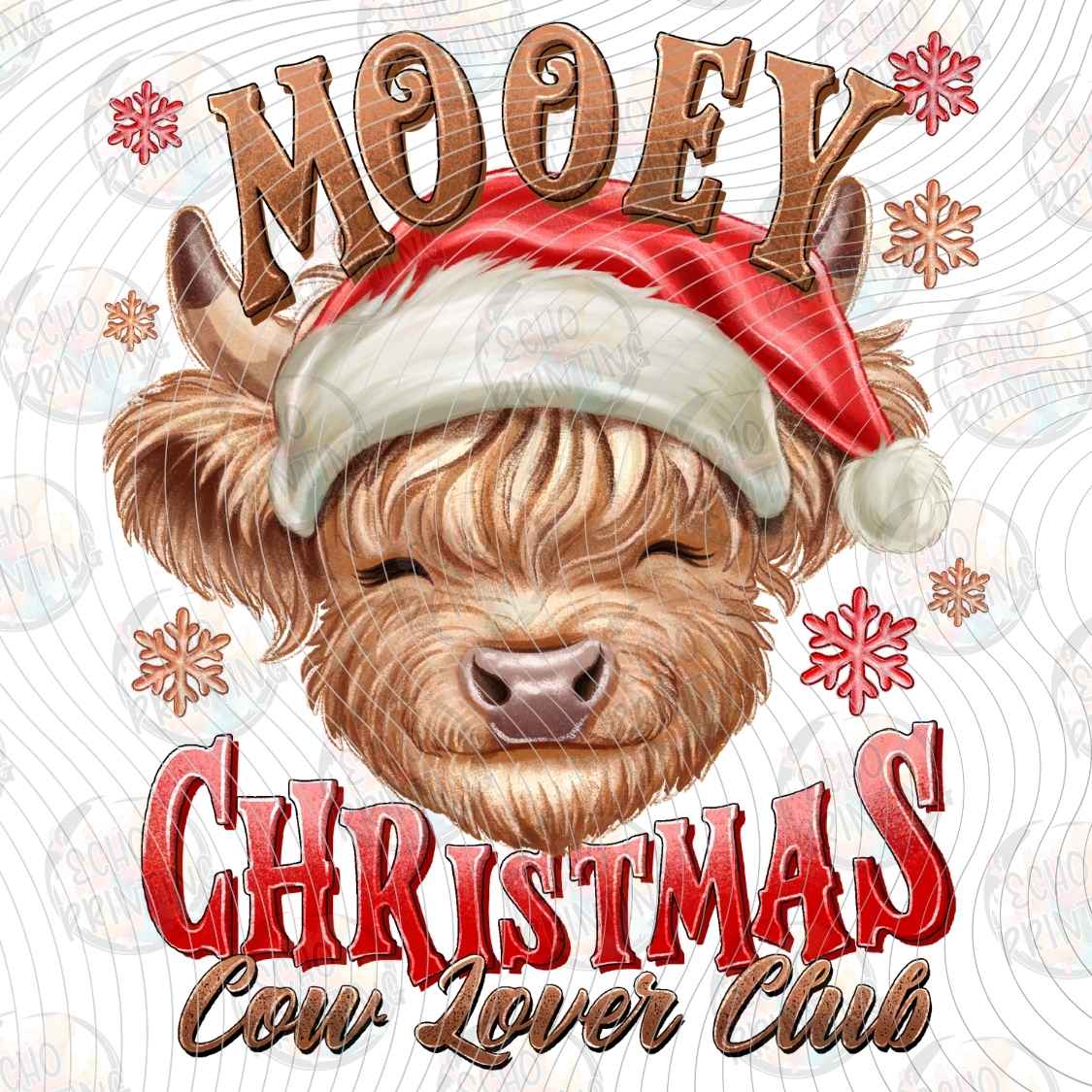 WNXM 3351 - HIGHLAND COW CHRISTMAS