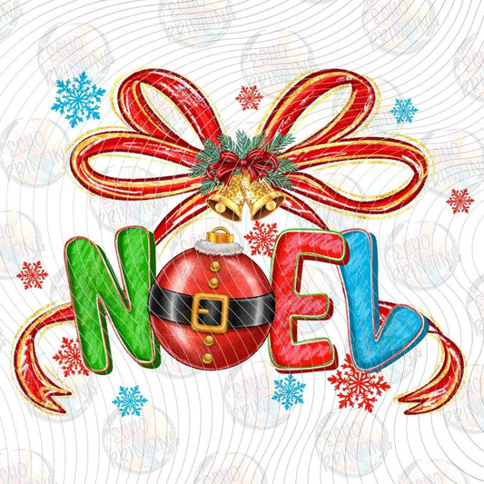 WNXM 3364 - NOEL CHRISTMAS BOW