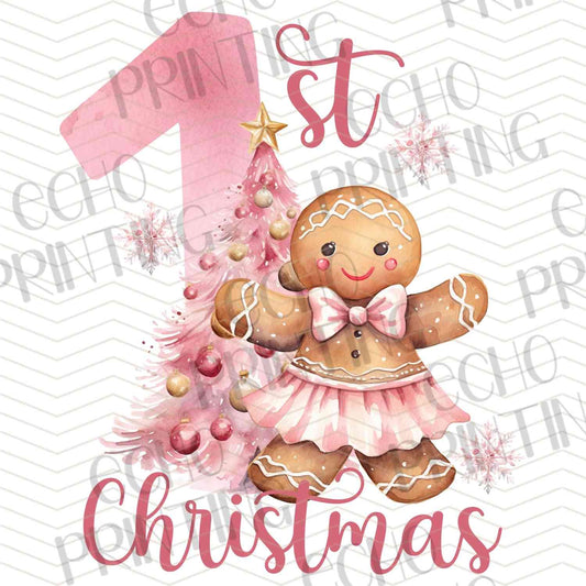 WNXM 337 - 1ST CHRISTMAS PINK TREE GINGERBREAD