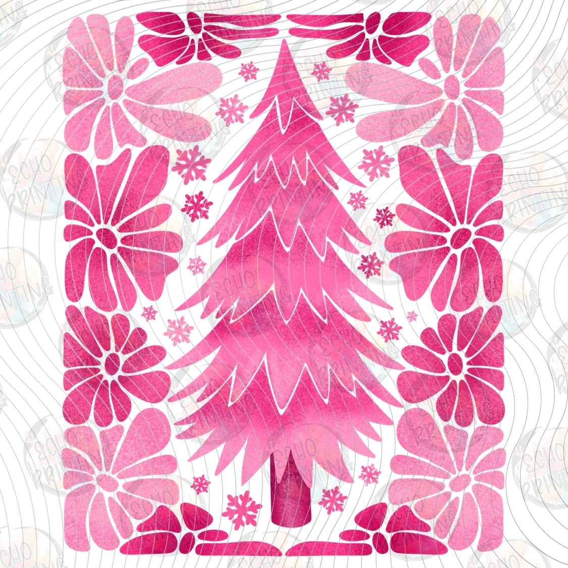 WNXM 3385 - PINK CHRISTMAS TREE