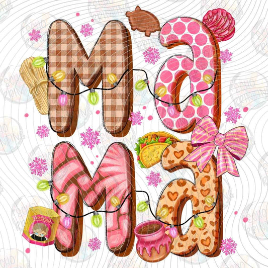 WNXM 3388 - MAMA CHRISTMAS PATCHWORK
